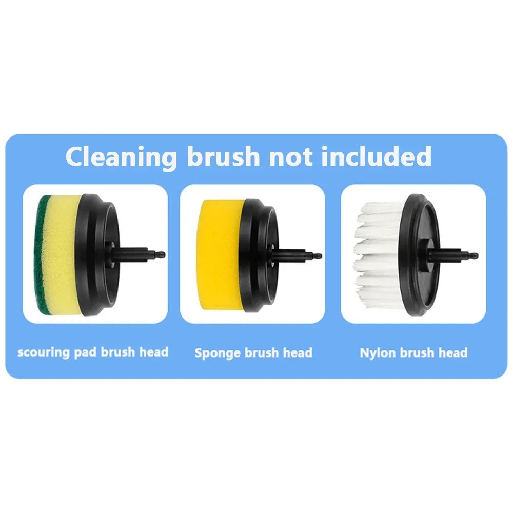 Neon Electric Spin Scrubber (with 3 brush heads)