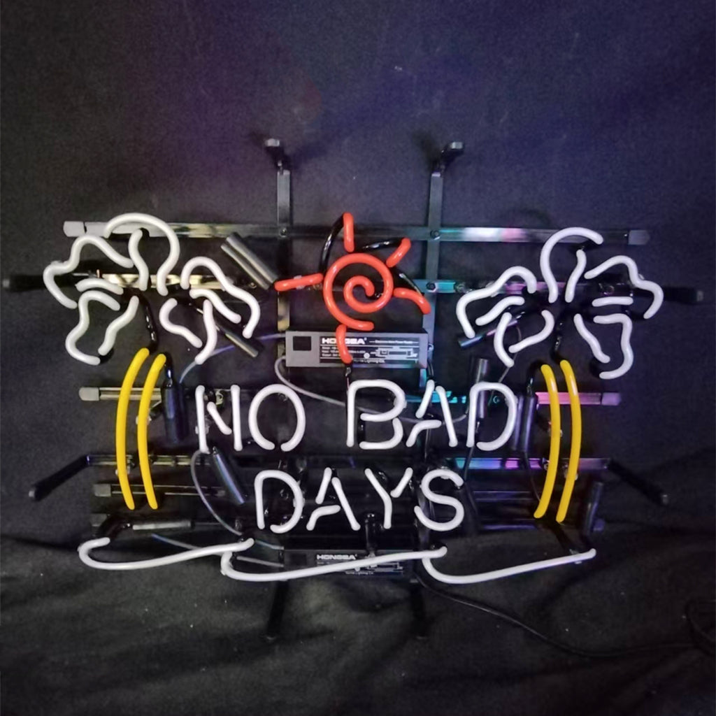 No Bad Days — Neon Sign
