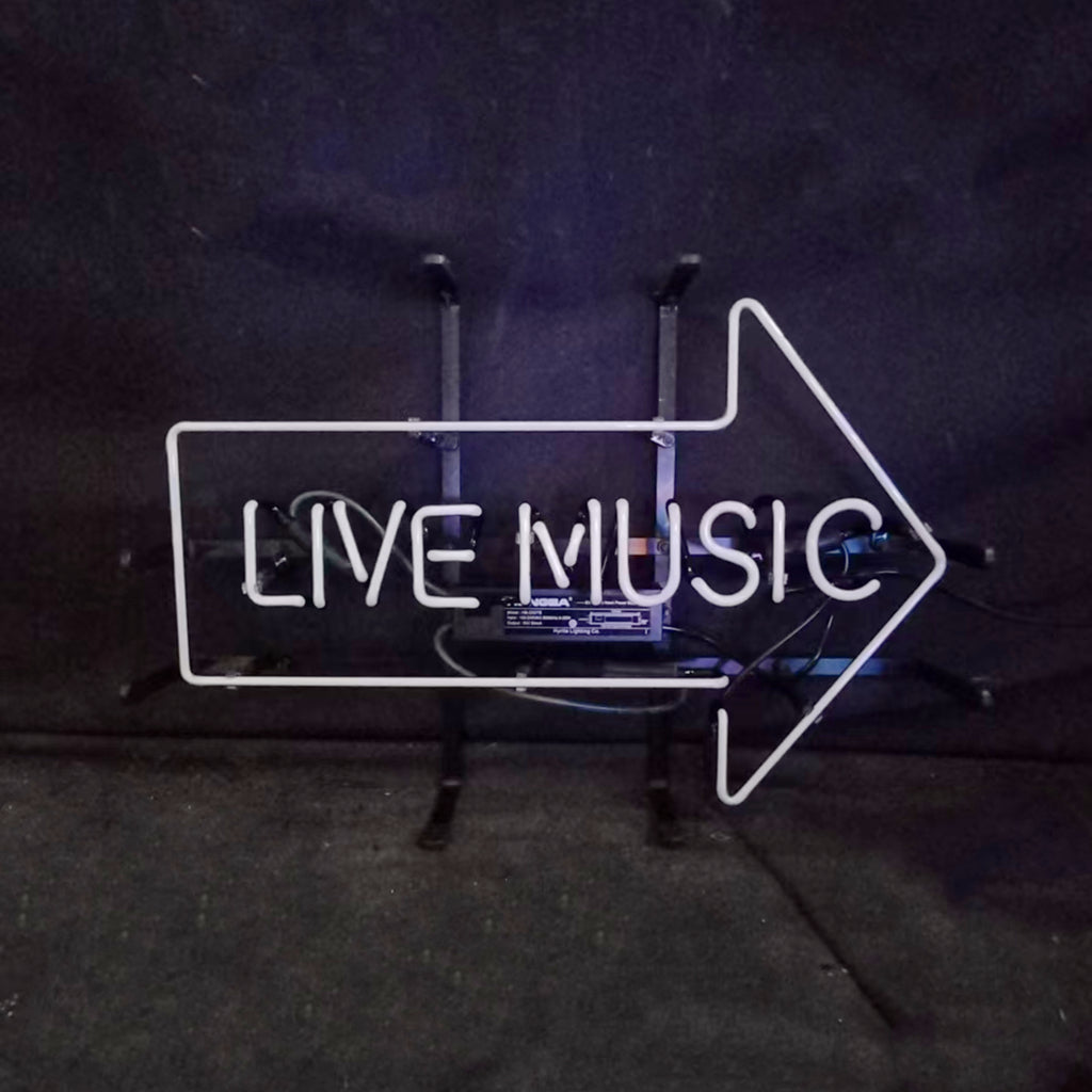 Live Music — Neon Sign